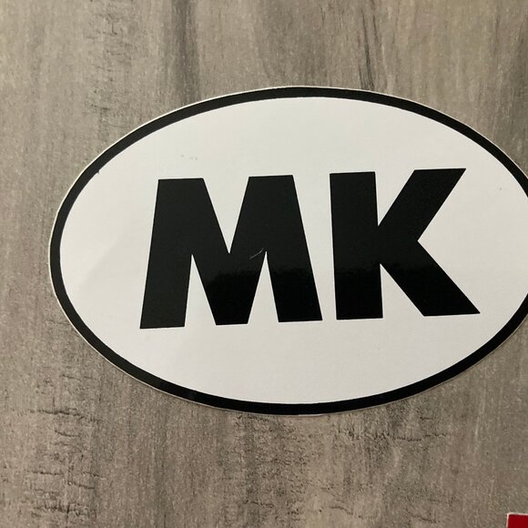 RARE VINTAGE Macedonia Car Sticker - Picture 1 of 2